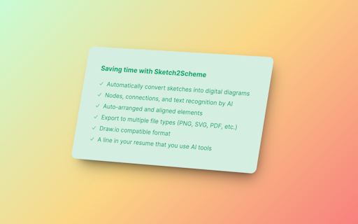 Sketch2scheme