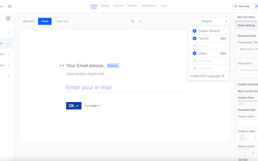 Typeform Alternative by MakeForms