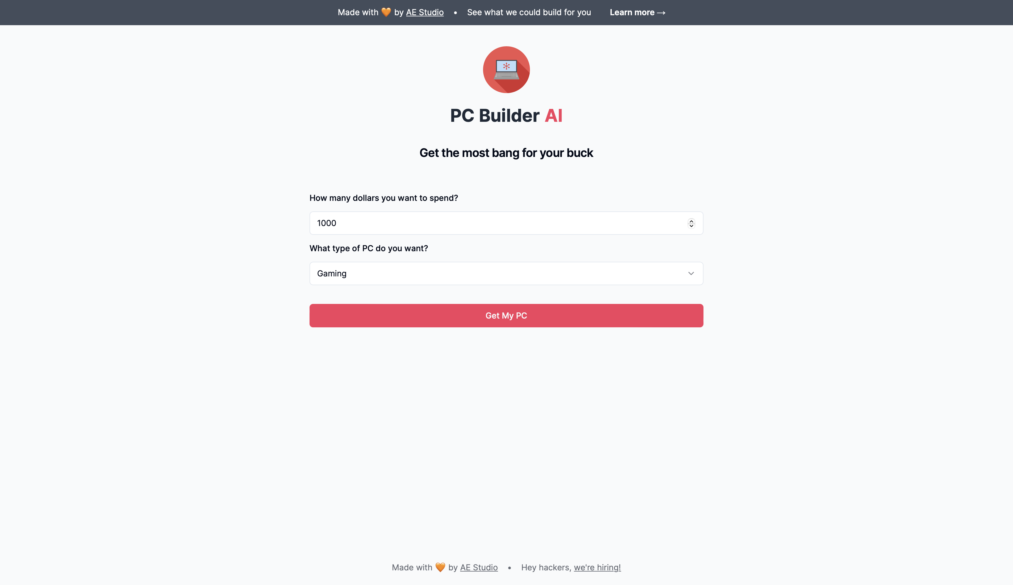 PC Builder AI