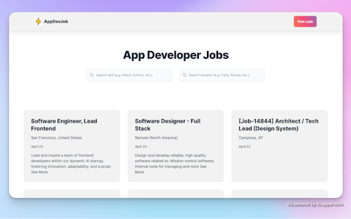 AppDevJob