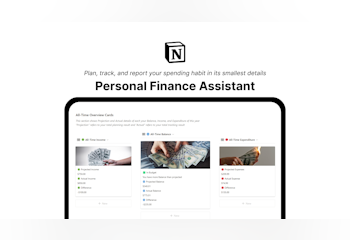 Notion Personal Finance Assistant