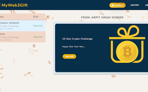 MyWeb3Gift
