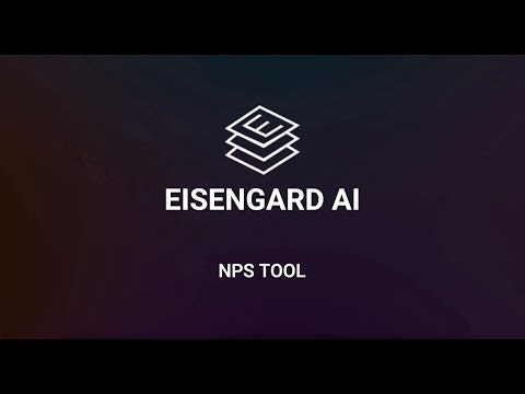 NPS Survey & Dashboard by Eisengard AI