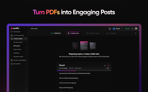 Podify.io