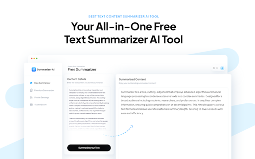 Text Summarizer AI