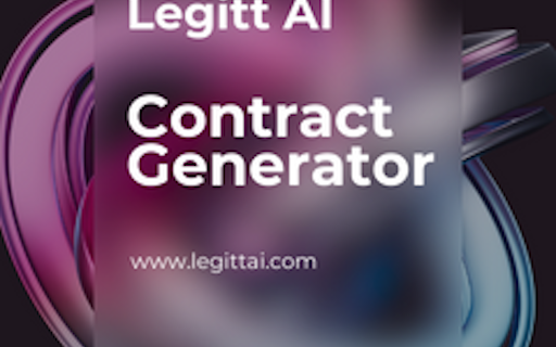 Legitt AI Contract Generator