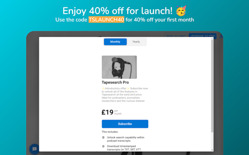 Tapesearch