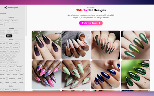 Nail Designs AI
