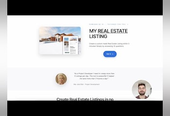 My Real Estate Listing - AI