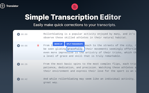 AI Podcast Transcription