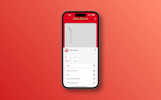 Retro Sketch Magic Screen