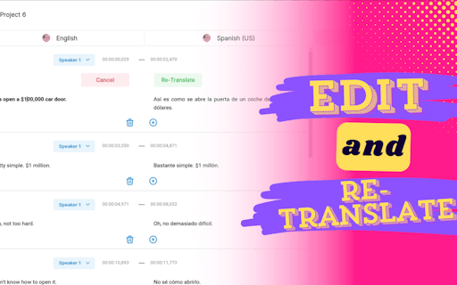 VideoDubber - Fast Video Translator