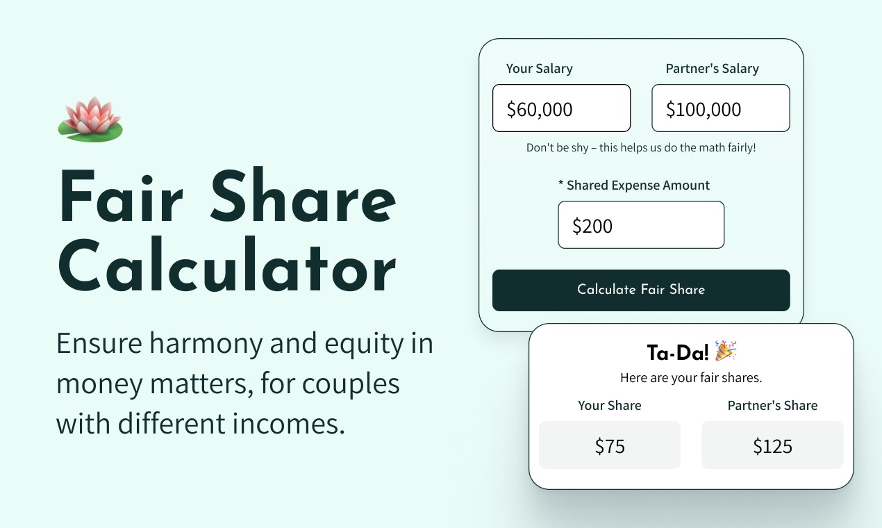 Fair Share Calculator