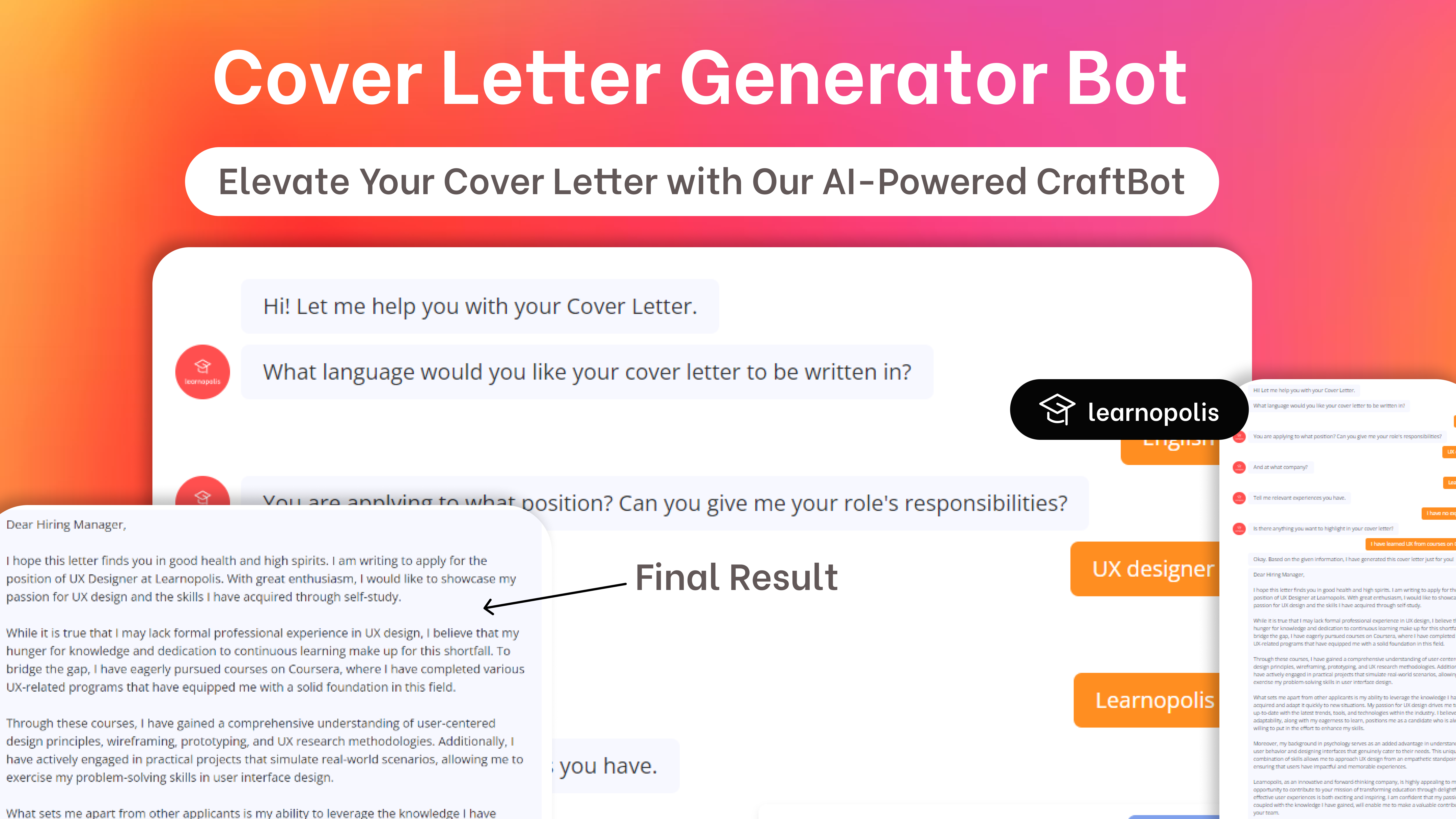 Cover Letter Generator Bot