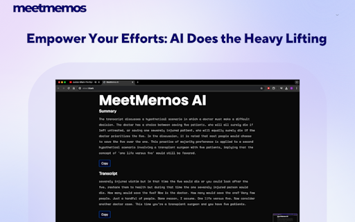 MeetMemos AI