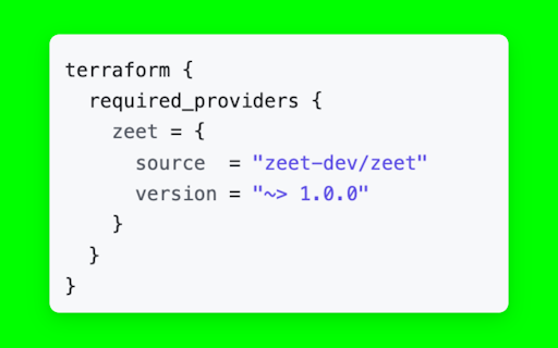 Terraform Provider for Cloud Infra