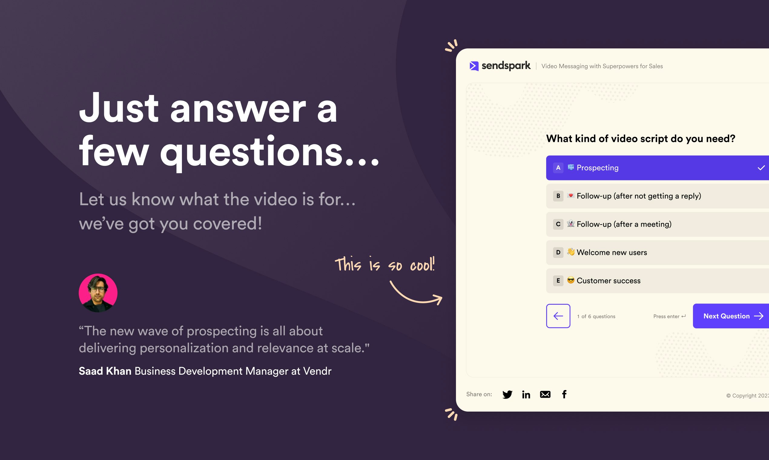 Video Scripts for Sales