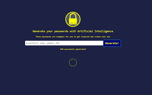 PasswordGPT