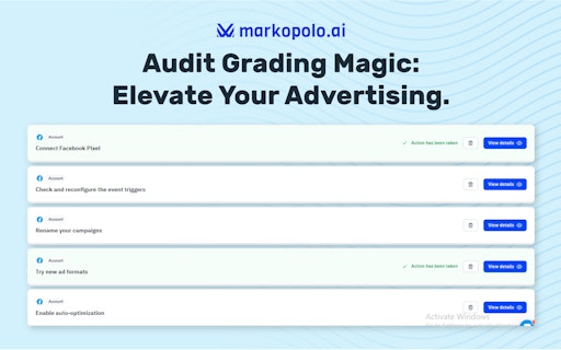 Ad Account Audit by Markopolo