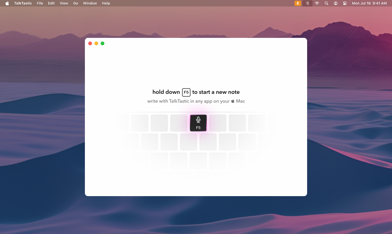 TalkTastic for macOS