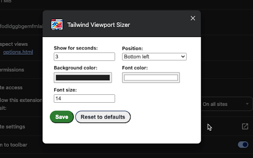 Tailwind CSS Viewport Sizer