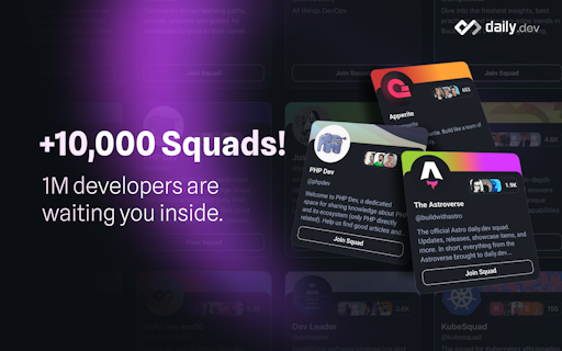 daily.dev Squads
