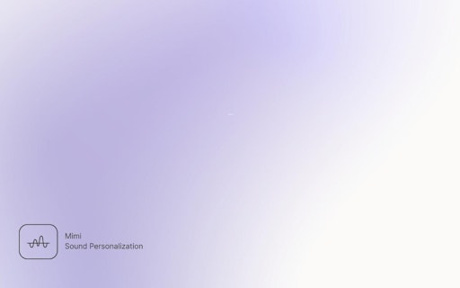 Mimi Sound Personalization (for Chrome)