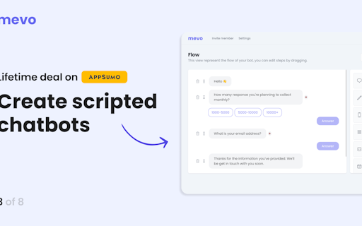 mevo: create chatbots easily