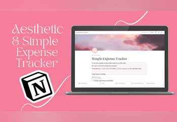 Aesthetic & Simple Expense Tracker