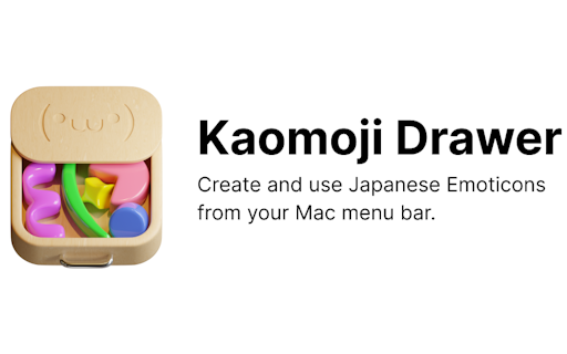Kaomoji Drawer