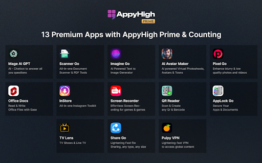 AppyHigh Prime