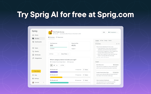 AI Product Insights Feed