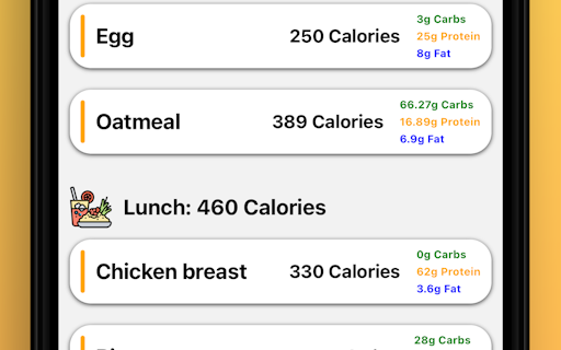 Carbner: Carb Cycling Counter