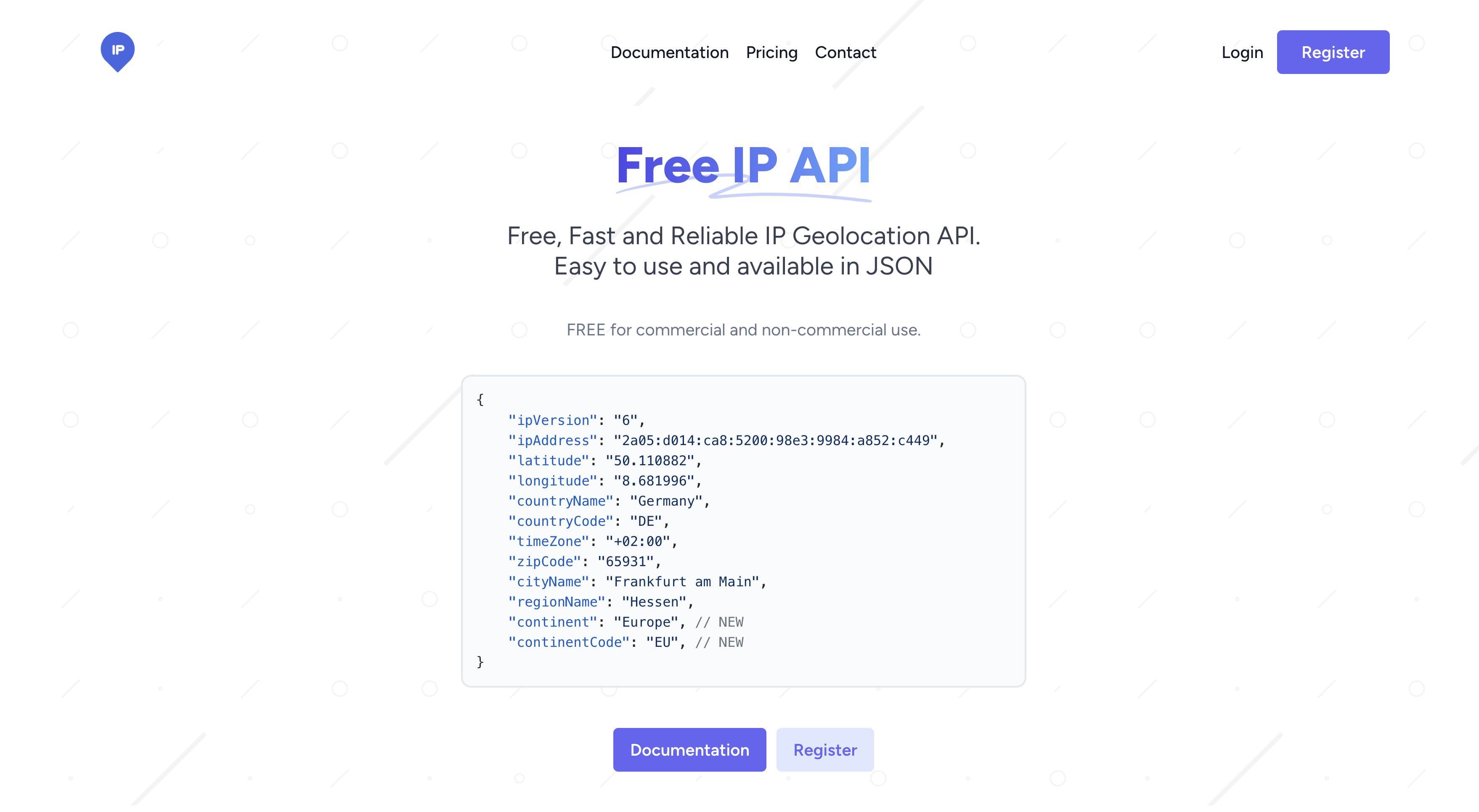 Free IP API