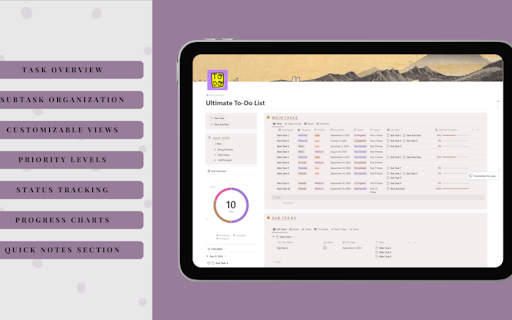 Ultimate To-Do List Template