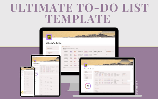 Ultimate To-Do List Template