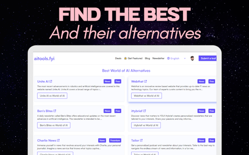 aitools.fyi - Find the best of AI!