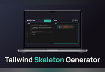 Tailwind Skeleton Generator