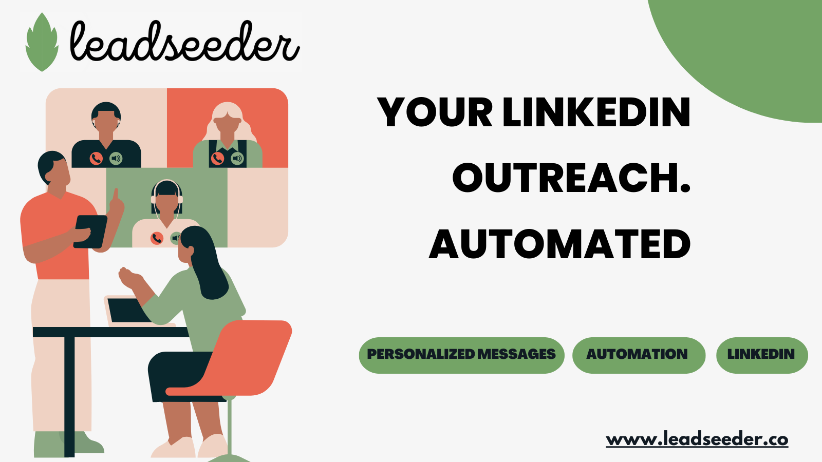 Leadseeder - LinkedIn Automation Tool