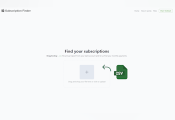 Subscription Finder