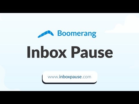 Inbox Pause 2.0 by Boomerang