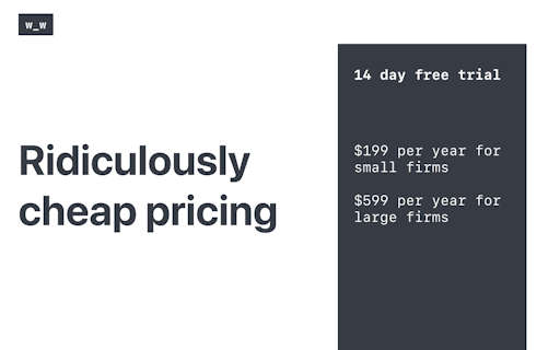 Wafrow. Landing pages on steroids
