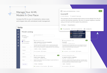 Model Catalog by Verta AI
