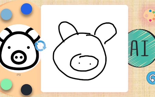 Drawing with AI and 3D games