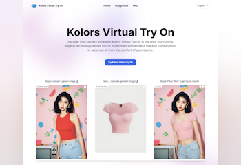 Kolors Virtual Try On