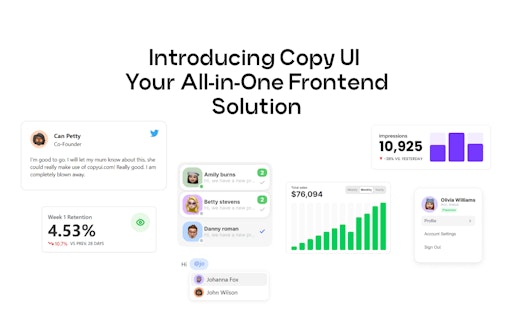Copy UI