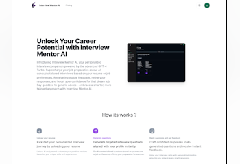 Interview mentor AI