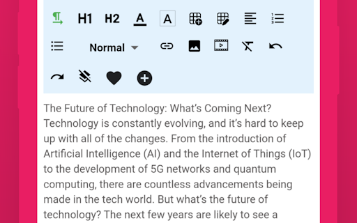 WriterAI: Content Writer