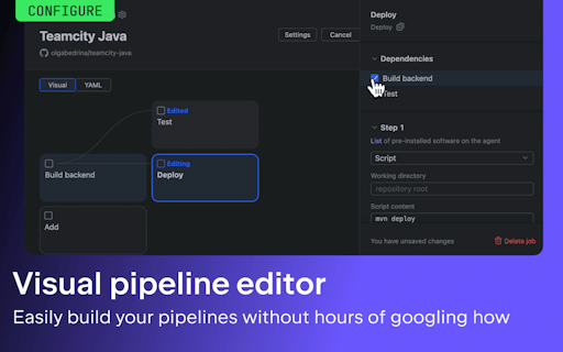 TeamCity Pipelines (beta)