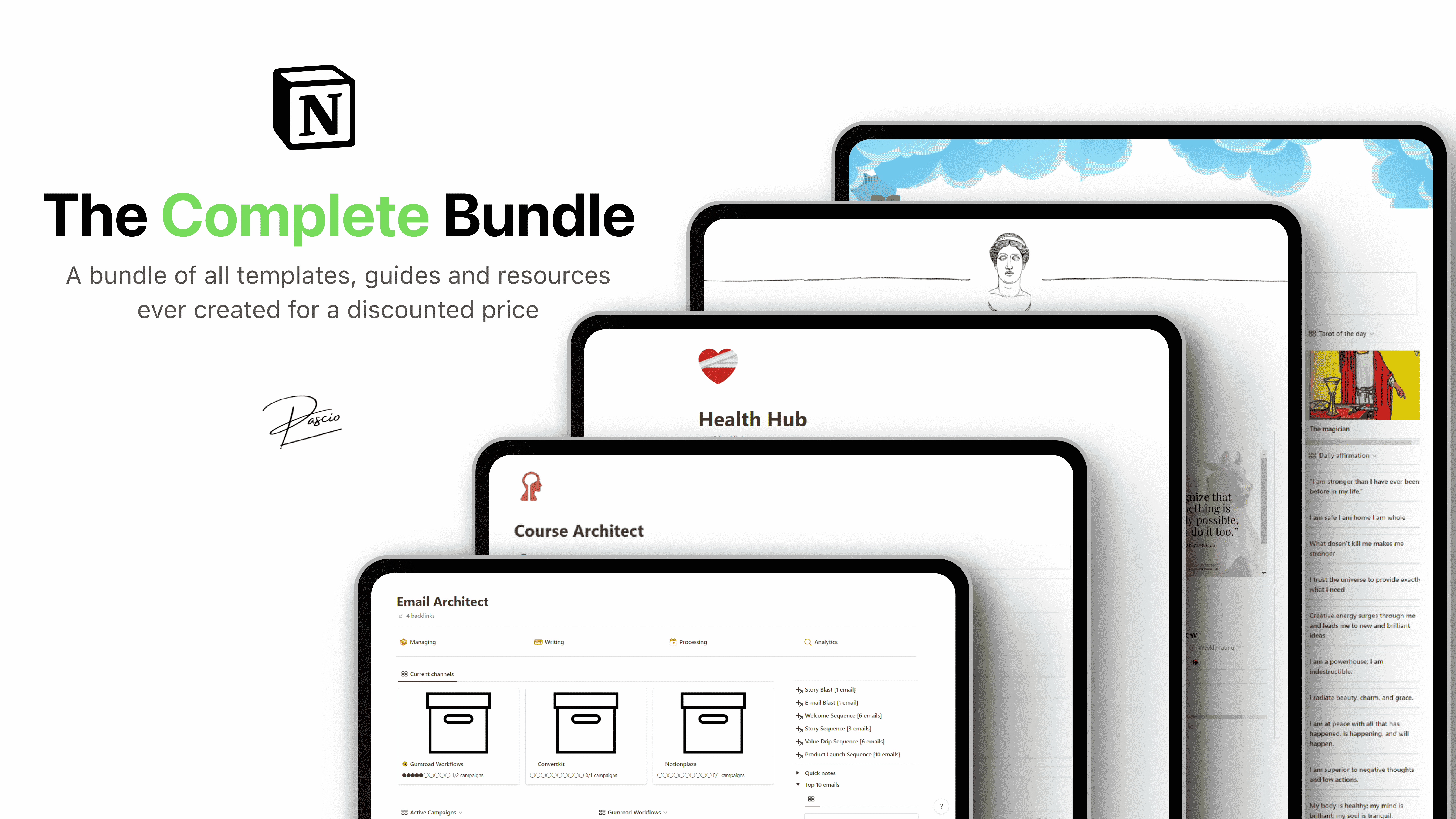 The Complete Notion Bundle